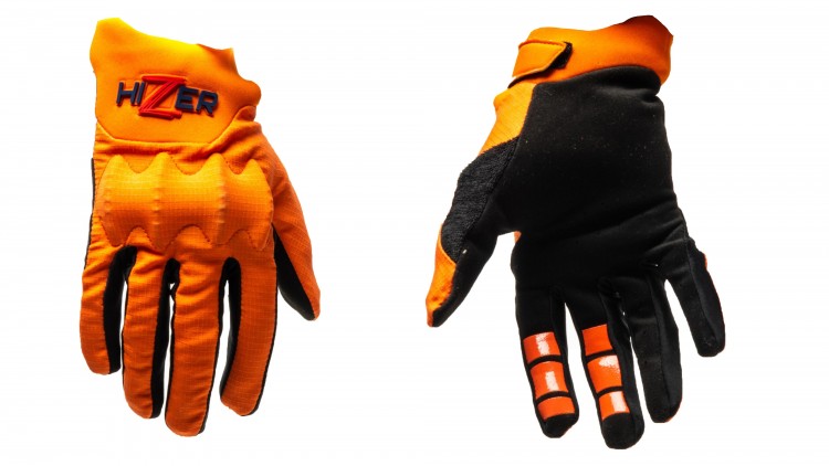 Перчатки  HIZER #4 оранжевые (L)