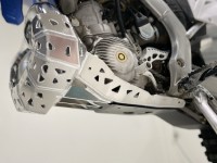 Защита резонатора (+пластик) P-tech TM Racing EN/MX 250, 300 [2008-2021]