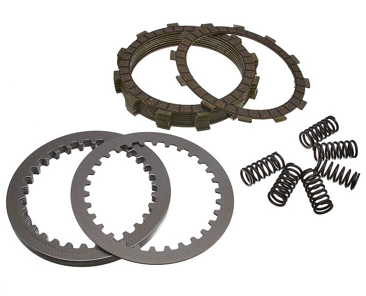 Комплект дисков сцепления + пружины BWX Suzuki RM250 06-12