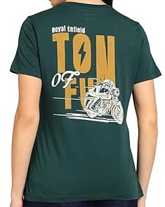 Футболка женская TON OF FUN WOMEN'S T-SHIRT DEEP TEAL , РАЗМЕР L