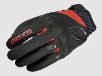 Мотоперчатки FIVE RS3 EVO черный/красный 11/XL