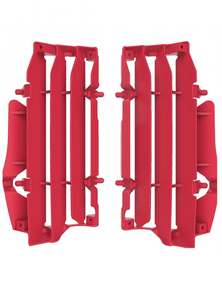 Защита радиатора (жабры) Polisport Beta RR 20-24 RR X-pro 25 красн.