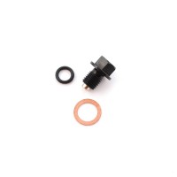 Пробка двигателя сливная с магнитом М12 х1,50  SM-PARTS черная