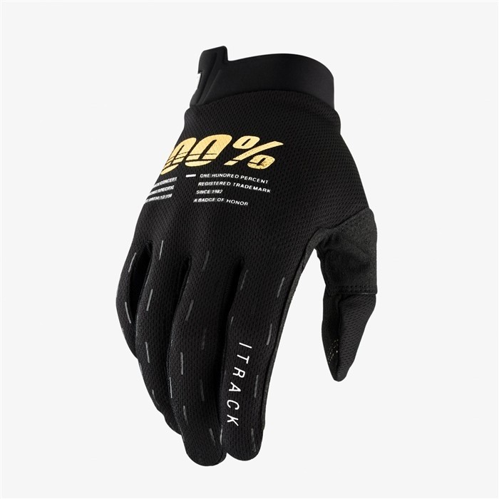 Мотоперчатки 100% ITrack Glove (Black, L, 2021)