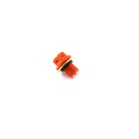 Пробка двигателя сливная с магнитом М12 х1,50  SM-PARTS оранжевая