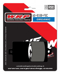Тормозные колодки WRP WG-8168-F6C (LMP1168 SC / LMP347 ST / FDB2090 / FA298)