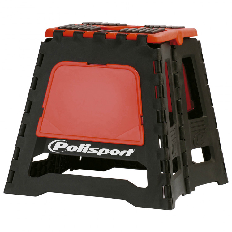 Подставка под мотоцикл складная Polisport (красн.)