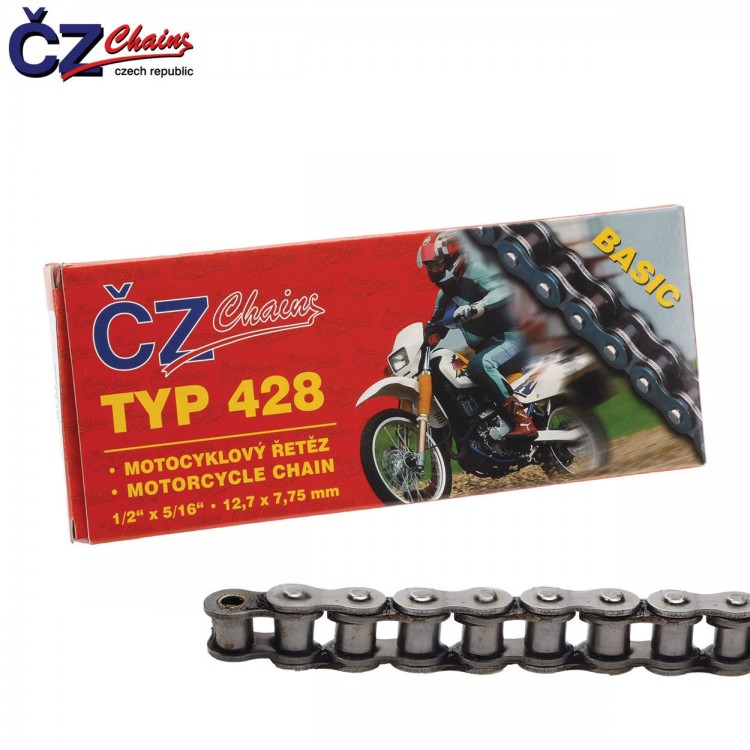 Цепь для мотоцикла CZ Chains 428 Basic - 100