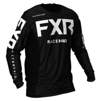Джерси FXR Podium MX Jersey 21-Black/White-S