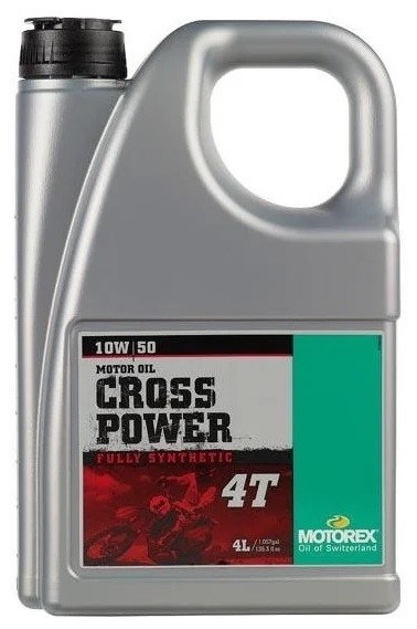 Масло моторное Motorex Cross Power 4T 10W-50 - 4л.