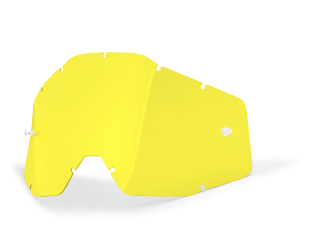Линза 100% Racecraft/Accuri/Strata Anti-Fog Yellow