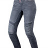 Мотоджинсы Starks Snake Lady EVO жен. Regular fit, Cordura Denim стрейч, чёрный (30)