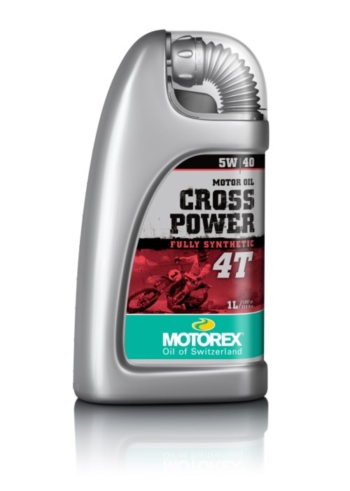 Моторное масло Motorex Cross Power 4T 5W-40 - 1л.