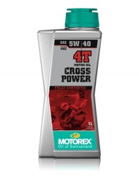 Масло моторное Motorex Cross Power 4T 5W-40 - 1л.