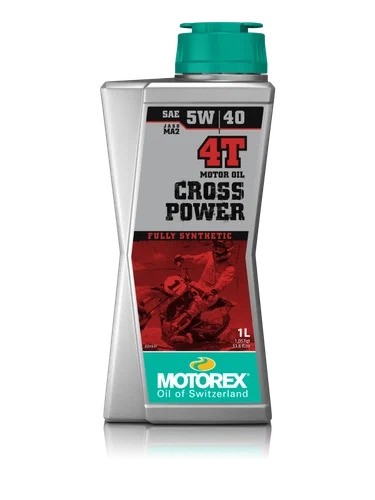 Масло моторное Motorex Cross Power 4T 5W-40 - 1л.