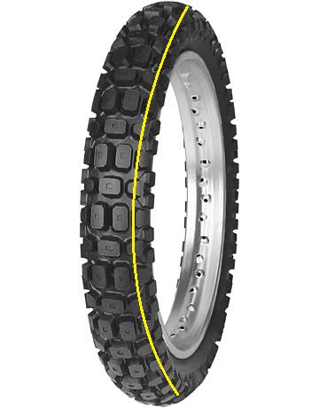 Шина Mitas MC-23  110/80-18 Rock Rider [58P TT]  [Rear]