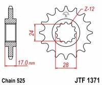 Звезда ведущая JTF1371.15