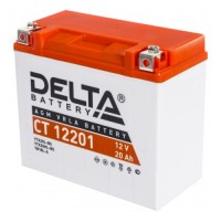 АКБ DELTA CT  YTX20L-BS, YB16L-B (177 x 88 x 154) 20Ач