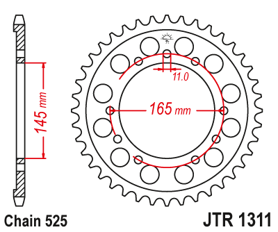 Звезда ведомая JTR1311.45