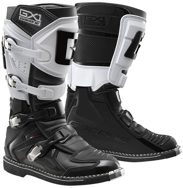 Мотоботы Gaerne GX1 Goodyear черно/белые 45