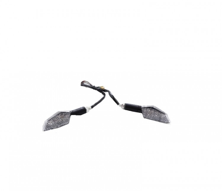 Поворотники светодиодные (компл. 2шт) SM-PARTS  SMP-25 черные