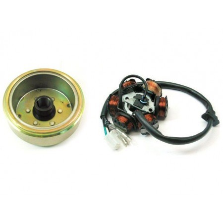 Генератор в сборе  4T  125/150сс  6 катушек CN