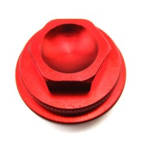 Крышка доступа к клапанам CNC YX110 / 125 - красная
