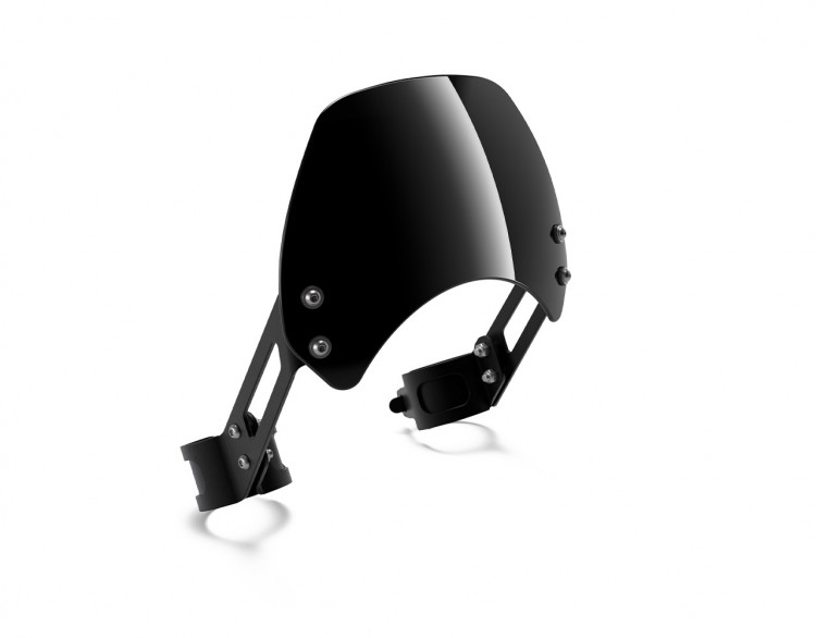 Ветровое стекло Royal Enfield тонированое низкое Bear 650