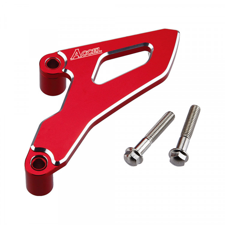 Защита передней звезды ACCEL CRF250R 04-09 CR250 02-07 CRF250X 04-07 красный