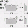 Колодки дискового тормоза AP Racing LMP390 OR (FDB2162 / FA367)