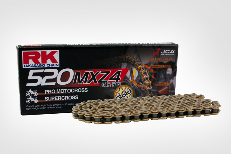 Цепь для мотоцикла RK Japan 420MXZ-120