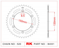 Звезда ведомая RK B4001-53 (JTR251.53)