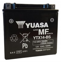 АКБ YUASA  VRLA YTX14-BS (150 x 87 x 145) 12 Ач