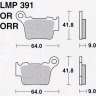 Колодки дискового тормоза AP Racing LMP391 OR  (FDB2165 / FA368)