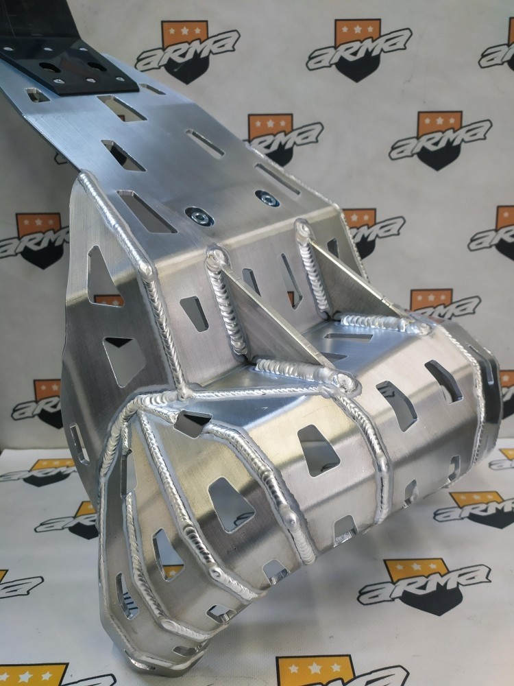 Защита картера и резонатора Rieju MR 250/300