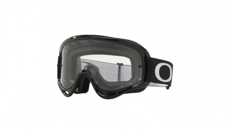 Очки для мотокросса OAKLEY O-Frame Solid черные глянцевые / прозрачная (OO7029-53)