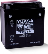 АКБ YUASA VRLA YTX16-BS-1 (150 x 87 x 161) 14 Ач