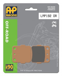 Колодки дискового тормоза AP Racing LMP192 OR  (FDB661 / FDB381)
