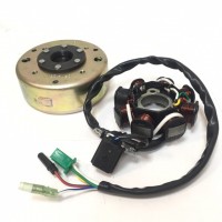 Генератор в сборе  4T  125/150сс  8 катушек CN