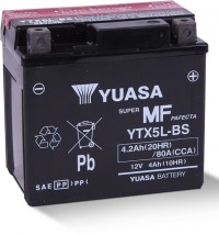АКБ YUASA VRLA YTX5L-BS (114 x 71 x 106) 4 Ач