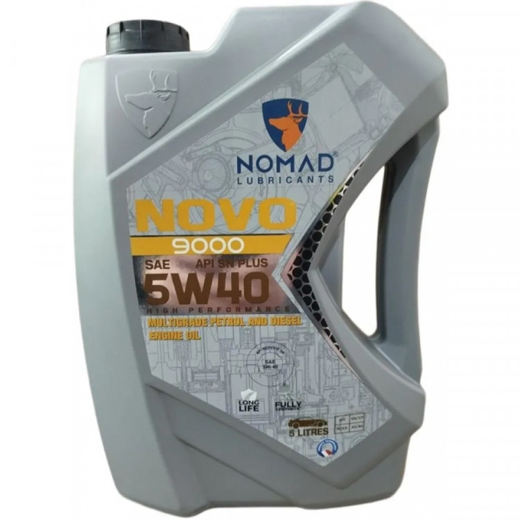 Масло моторное NOMAD Novo 9000 5W-40 (4 л.) API SN PLUS