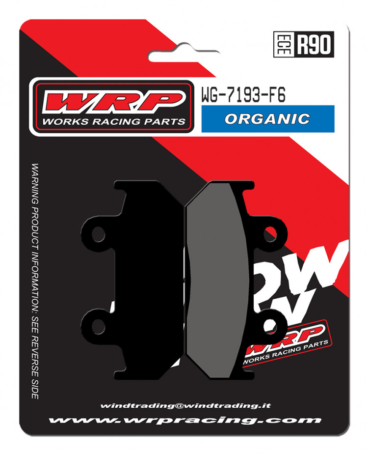 Тормозные колодки WRP WG-7193-F6 (LMP193 ST / FDB462 / FDB2113)