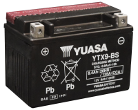 АКБ YUASA VRLA YTX9-BS (150 x 87 x 105) 8 Ач