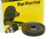 Шестерни редуктора Top Racing [вторичная пара +18% 17/49] - 139QMB, Kymco 4T