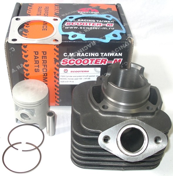 Цилиндро-поршневая группа  CMR  Honda Lead-100 (HF-06)  TW
