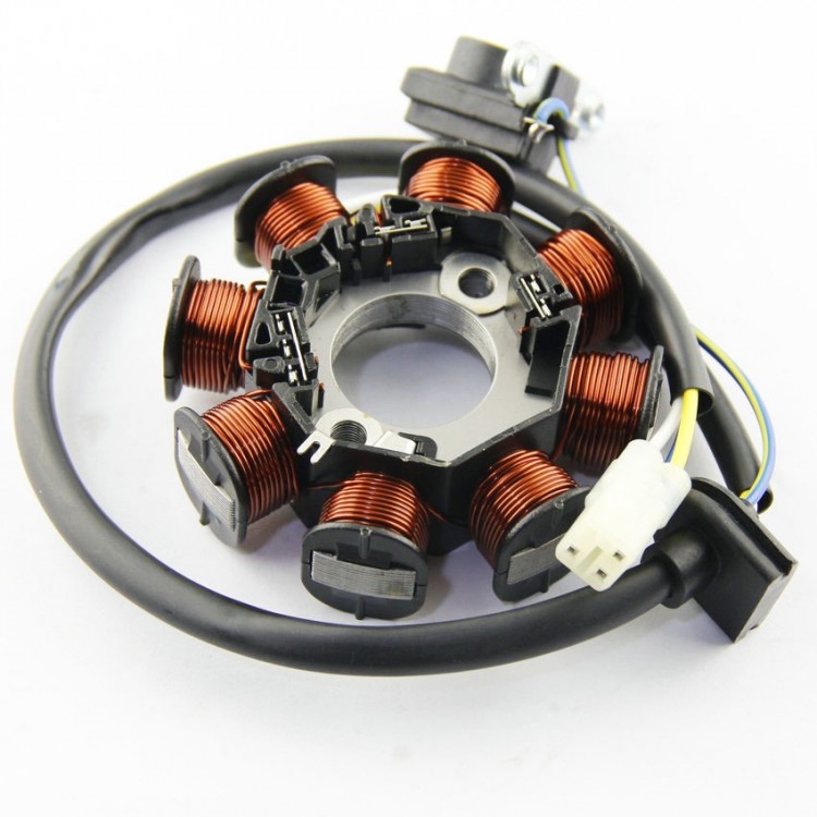 Статор генератора  4T  125/150сс  8 катушек CN
