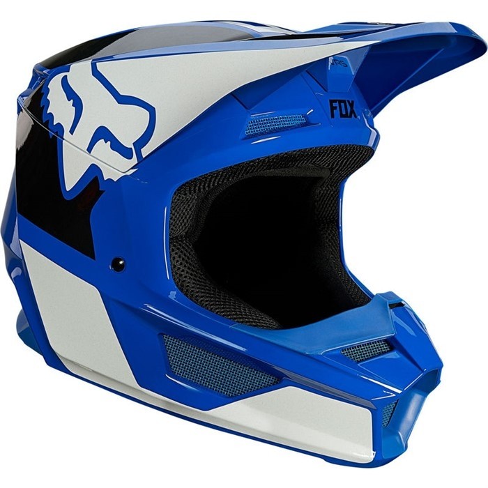 Мотошлем Fox V1 Revn Helmet (Blue, S, 2021)