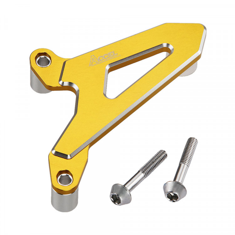 Защита передней звезды ACCEL RM125/250 97-08 золотой