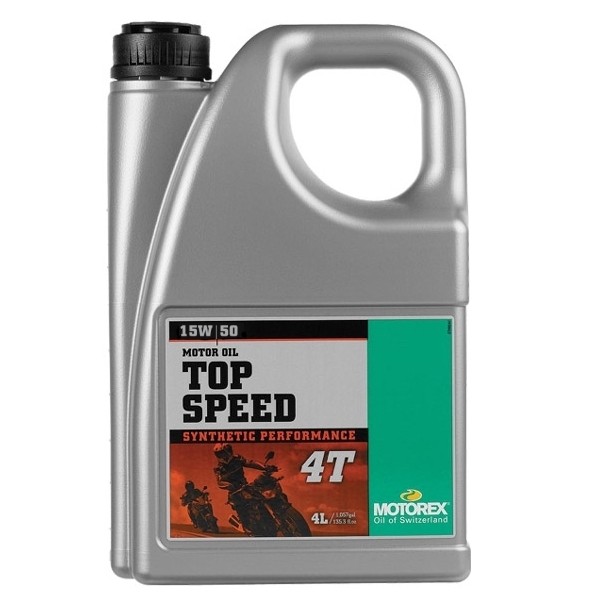 Масло моторное Motorex TOP Speed 4T 15W-50 - 4л.