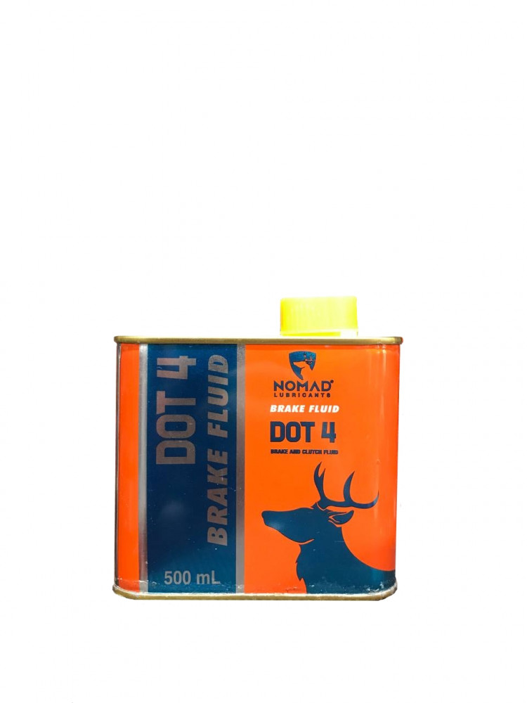Тормозная жидкость NOMAD DOT-4 - 500 мл.